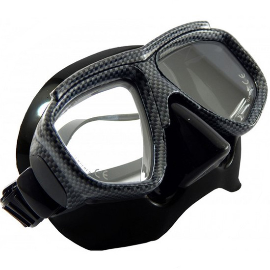 Xifias Sub® Σετ Κατάδυσης με Μάσκα Σιλικόνης με Carbon Φινίρισμα & Θήκη Μεταφοράς Eva